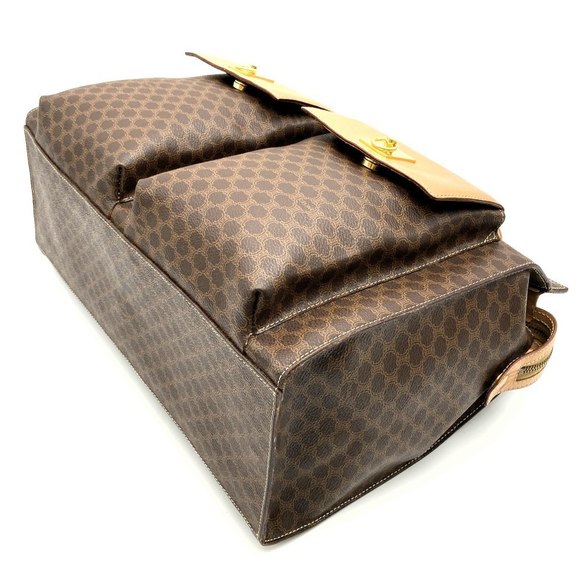 Celine Multi-Pocket Pattern Macadam Brown - Picture 3 of 10